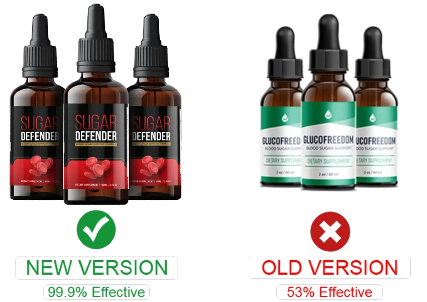 Gluco Freedom 3 bottles